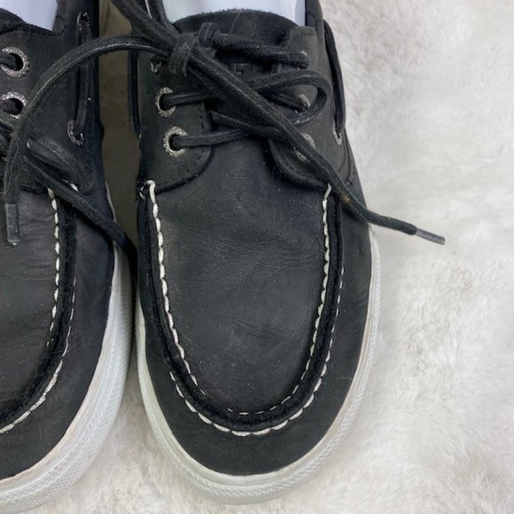 Sperry Top-Sider Men's Bermuda Leather Lace Up Boat Shoes, size 8M - Picture 5 of 13